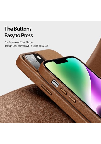 IPhone 14 Için Dux Ducase Durumda Katı Renk Telefon Kılıfları Anti-Parmak Izi (Yurt Dışından) fırsatları