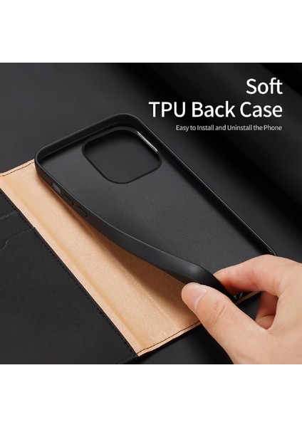 Kart Tutucu Kılıf Için Duduiphone iPhone 14 Pro Max Koruyucu Kılıf (Yurt Dışından)