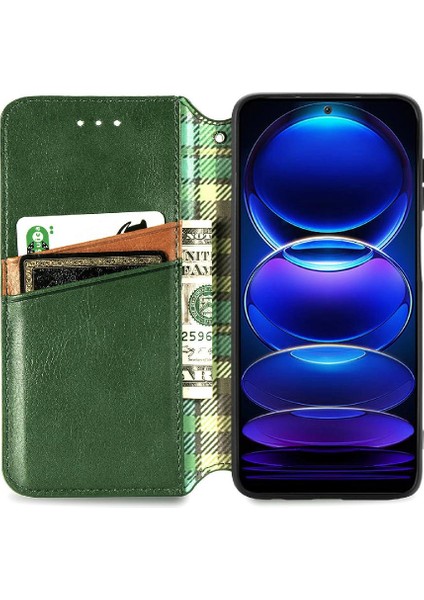 Xıaomı Redmi Not 12 Için Kılıf Moda Tasarımı Zarif Iş Çevirme (Yurt Dışından)