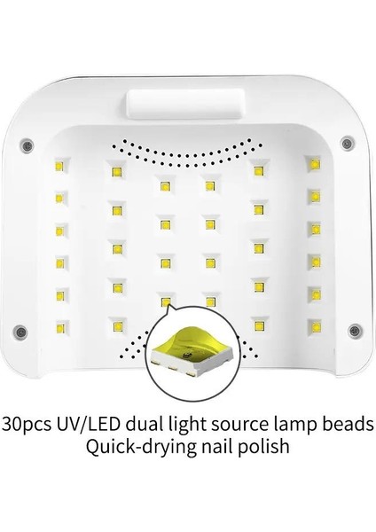 V10 Kablosuz Uv LED Kurutucu 120 Watt