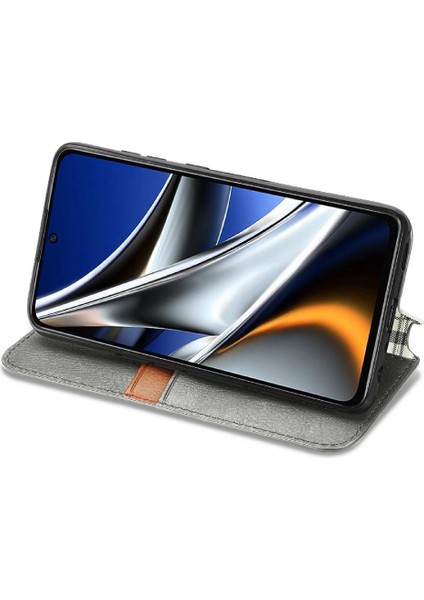 Xıaomı Poco X4 Pro 5g Için Kılıf Moda Tasarımı Zarif Iş Deri (Yurt Dışından)