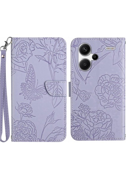 Xiaomi Redmi Için Not 13 Pro Artı Pu Deri Kapak Çevirin Anti-Damla (Yurt Dışından)