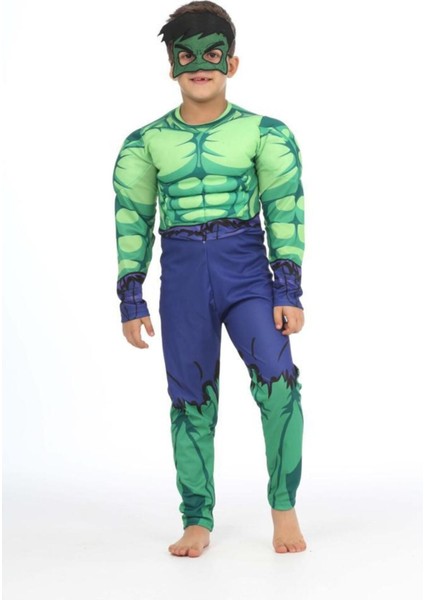 Hulk Kaslı Kostüm