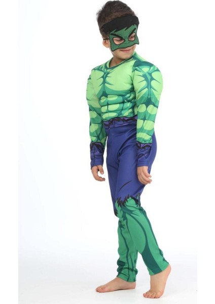 Hulk Kaslı Kostüm