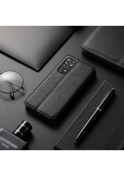 Xıaomı Redmi Not 11S Cüzdan Fonksiyonu Için Kılıf Kapak Çevirin Zarif Kılıf (Yurt Dışından)