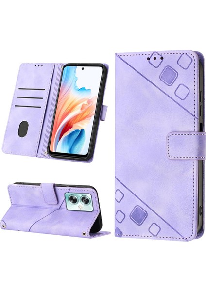 Oppo A72 5g Için Kılıf Kart Tutucu Cüzdan Kapak Çevirin Manyetik Deri (Yurt Dışından)
