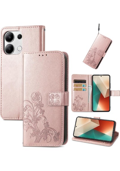 Xiaomi Redmi Için Not 13 4g Kılıf Dört Yapraklı Yonca Zarif (Yurt Dışından)