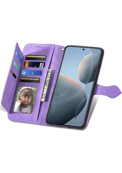 Xiaomi Poco X6 Pro 5g Çoklu Kart Yuvası Cüzdan Flip Fermuar Tarzı (Yurt Dışından)