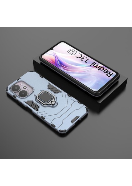 Xiaomi Redmi Için Kılıf 13C 4g/5g Kickstand Askeri Damla Koruma Halkası (Yurt Dışından) fiyatları