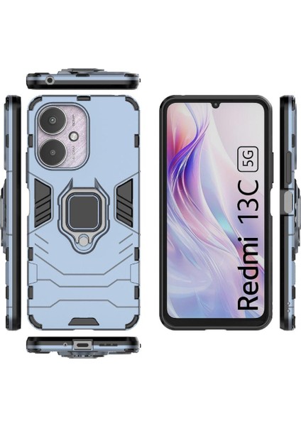 Xiaomi Redmi Için Kılıf 13C 4g/5g Kickstand Askeri Damla Koruma Halkası (Yurt Dışından) fırsatları