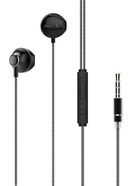 Galaxy J1 / J2 / J3 / J4 / J5 / J6 / J7 / J8 Uyumlu Metal Başlık Kablolu Kulaklık
