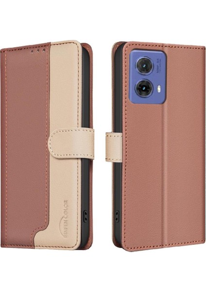 Motorola Moto G85 Darbeye Tpu Iç Kabuk Kart Yuvaları Rfıd Için Flip Case (Yurt Dışından) indirimleri