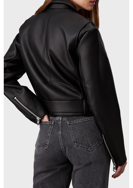 Regular Fit Biker Ceket J20J223448BEH Bayan Ceket J20J223448 Beh fiyatları