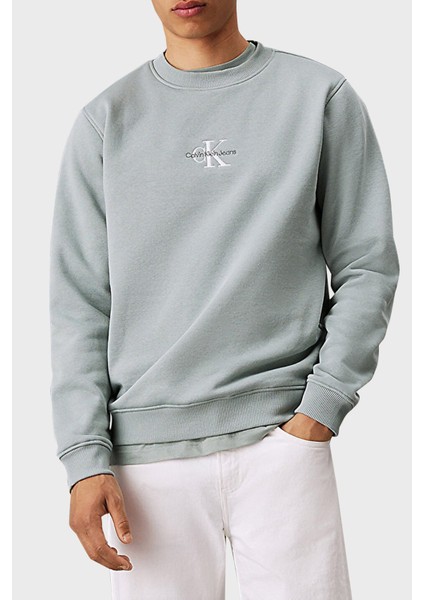 Calvin Klein Pamuklu Sweat J30J325630PFF Erkek Sweat J30J325630 Pff