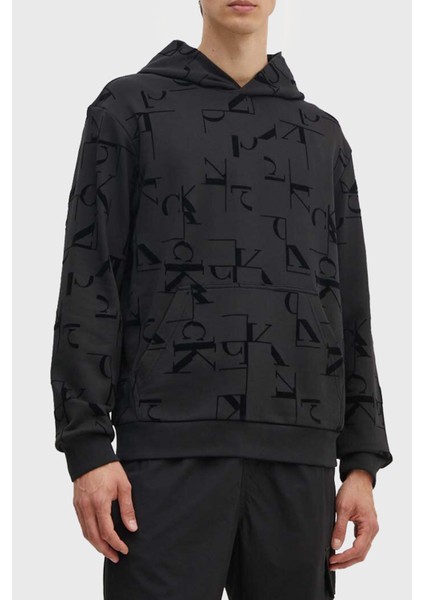 Pamuklu Kapüşonlu Sweat J30J3256420GK Erkek Sweat J30J325642 0gk