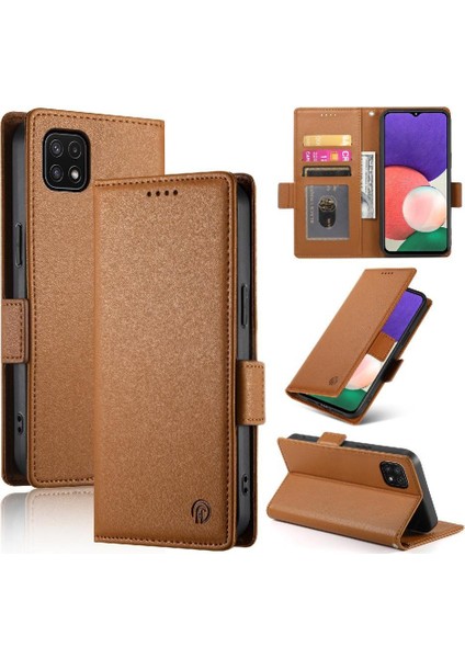 Samsung Galaxy A22 5g Kart Yuvaları Cüzdan Iş Günlük Kullanım Için Flip Case (Yurt Dışından) fırsatları