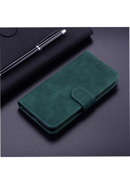 Motorola Moto E14 Için Flip Case Standı Tutucu Premium Pu Deri Manyetik (Yurt Dışından) modelleri