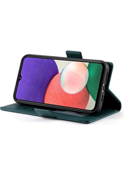 Samsung Galaxy A22 5g Kart Yuvaları Cüzdan Iş Günlük Kullanım Için Flip Case (Yurt Dışından) fırsatları