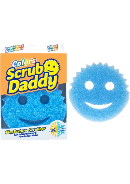 Scrub Daddy Colors Mavi Bulaşık Süngeri