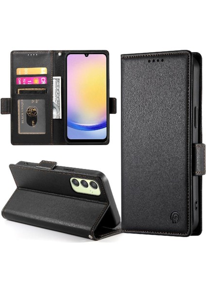 Samsung Galaxy A25 Flip Iş Günlük Kullanım Için Flip Case Kart Yuvaları Cüzdan (Yurt Dışından) fırsatları