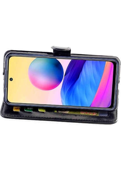 Xiaomi Redmi Not 10 Için Flip Case 5g Kart Tutucu Manyetik Kapatma Pu (Yurt Dışından) modelleri