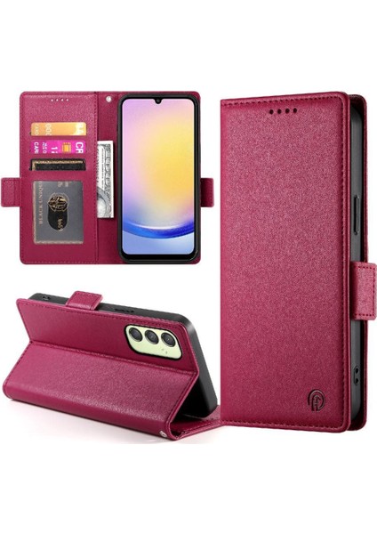 Samsung Galaxy A25 Flip Iş Günlük Kullanım Için Flip Case Kart Yuvaları Cüzdan (Yurt Dışından) modelleri