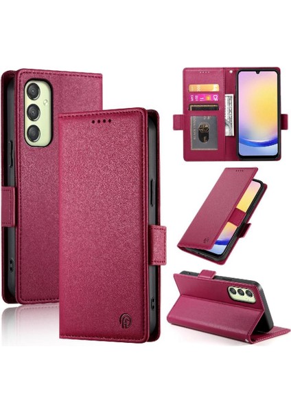 Samsung Galaxy A25 Flip Iş Günlük Kullanım Için Flip Case Kart Yuvaları Cüzdan (Yurt Dışından) fırsatları