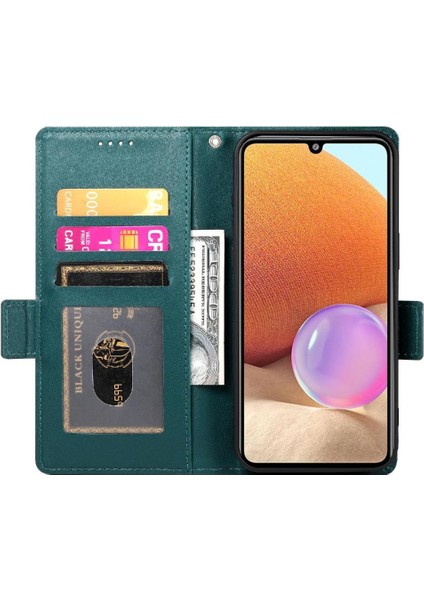 Samsung Galaxy A32 4g Flip Kart Yuvaları Cüzdan Günlük Kullanım Için Flip Case (Yurt Dışından) modelleri
