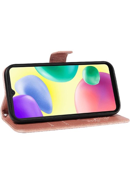 Kredi Kartı Yuvası ile Xiaomi Redmi 10A Yüksek Kaliteli Deri Için Flip Case (Yurt Dışından) modelleri