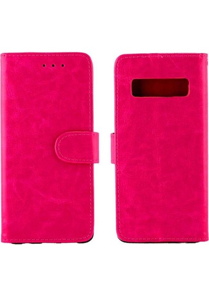 Samsung Galaxy S10 Artı Manyetik Kapatma Kickstand Pu Kart Için Flip Case (Yurt Dışından)