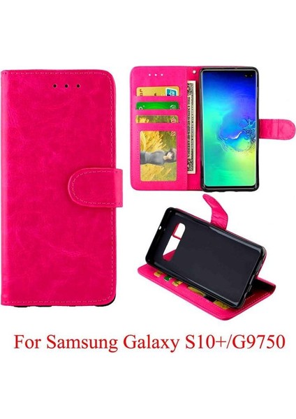 Samsung Galaxy S10 Artı Manyetik Kapatma Kickstand Pu Kart Için Flip Case (Yurt Dışından) fiyatları