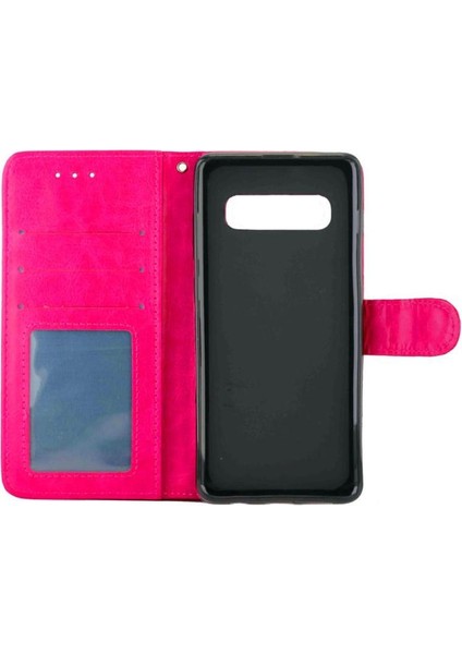 Samsung Galaxy S10 Artı Manyetik Kapatma Kickstand Pu Kart Için Flip Case (Yurt Dışından) modelleri