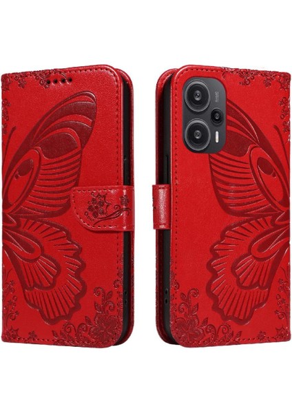 Kredi Kartı Yuvası ile Xiaomi Redmi Not 12 Turbo Için Flip Case Ayrılabilir (Yurt Dışından)