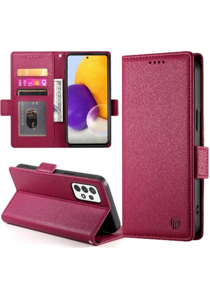 Samsung Galaxy A72 5g Flip Iş Günlük Kullanım Cüzdan Kartı Için Flip Case (Yurt Dışından) indirimleri