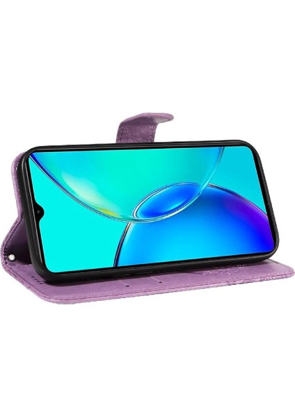 Vıvo Y27 4g Için Flip Case Kredi Kartı Yuvası ile Ayrılabilir El Kayışı Yüksek (Yurt Dışından) indirimleri