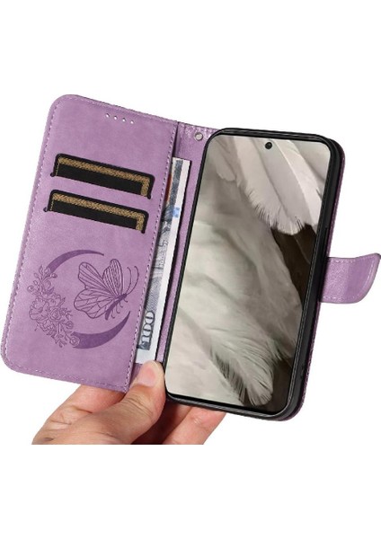 Google Piksel 8 Ayrılabilir El Kayışı Yüksek Kaliteli Deri Için Flip Case (Yurt Dışından) modelleri