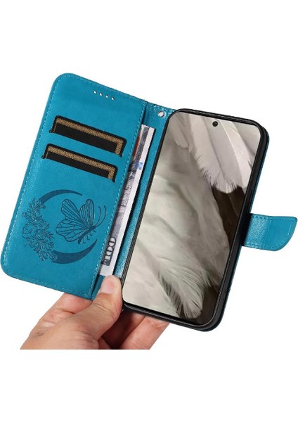 Google Piksel 8 Ayrılabilir El Kayışı Yüksek Kaliteli Deri Için Flip Case (Yurt Dışından) modelleri