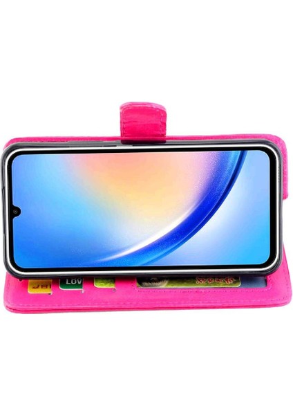 Samsung Galaxy A34 5g Kart Tutucu Darbeye Kickstand Pu Için Flip Case (Yurt Dışından) fırsatları