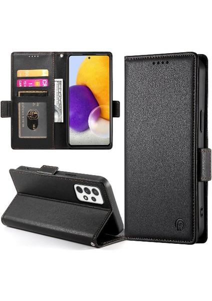 Samsung Galaxy A72 5g Flip Iş Günlük Kullanım Cüzdan Kartı Için Flip Case (Yurt Dışından) fırsatları