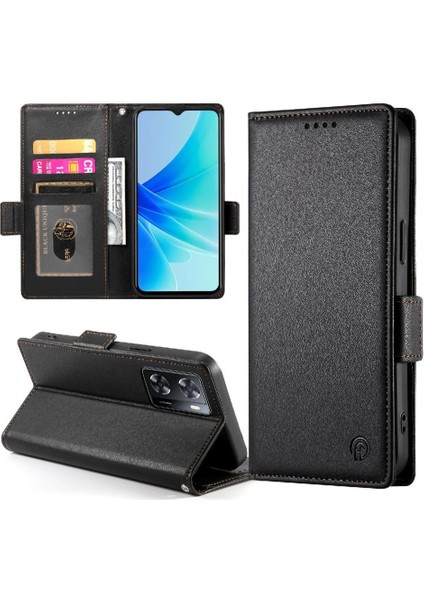 Oppo A57 4g Günlük Kullanım Için Flip Case Kart Yuvaları Iş Cüzdan Flip (Yurt Dışından)