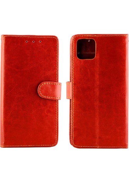 Samsung Galaxy A03 Çekirdek Darbeye Kickstand Pu Deri Için Flip Case (Yurt Dışından)
