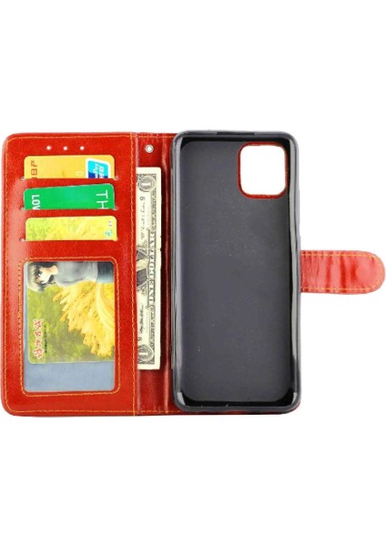 Samsung Galaxy A03 Çekirdek Darbeye Kickstand Pu Deri Için Flip Case (Yurt Dışından) fırsatları