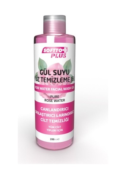 Gül Özlü Yüz Temizleyici Jel 200 ml