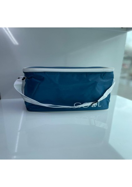 2mm Termal Korumalı Renkli Piknik Çantası 8lt Mavi