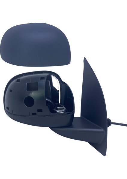 Dış Dikiz Aynası Fiat Panda 2010-2012 Elektrikli, Manuel Katlanır, Astarlı Kapak, 3 Pin