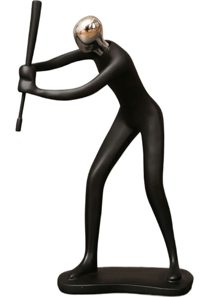 Spor Karakteri Kırtlama Dekorasyonuyla Oluşturucu Belzbol Stili (Yurt Dışından)