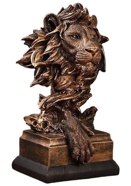 Abstrakt Sanat Dekoratörü Ev Dekorasyonu Lion Craft (Yurt Dışından)