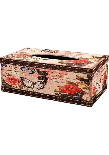 Ingiliz Stili Napkin Kutusu Depolama Kutusu (Yurt Dışından)