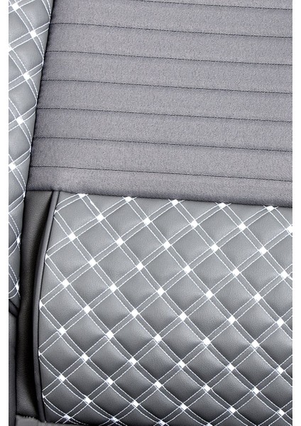 kia Carnival Uyumlu Deri Oto Koltuk Kılıfı Ön Arka Set Füme Elite Model Sc modelleri