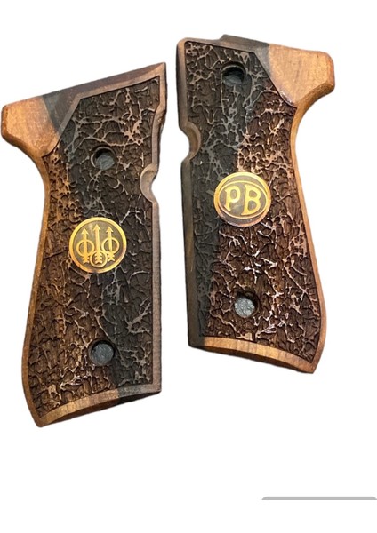 F92 Beretta Ahşap Metal Legolu Kabze